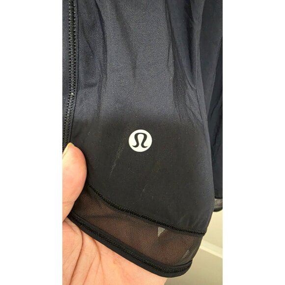 Lululemon Black Sheer-Panel Strappy Tank Top Size 4-6 - Picture 6 of 6